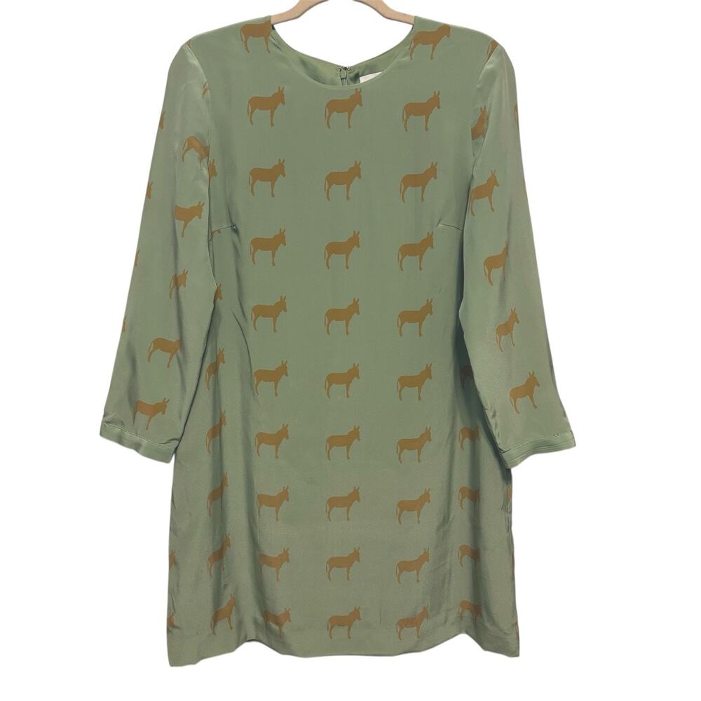 Charlotte by Charolette Taylor Dress Size 10 Silk Donkey ASO Pretty Little Liars - Picture 2 of 16
